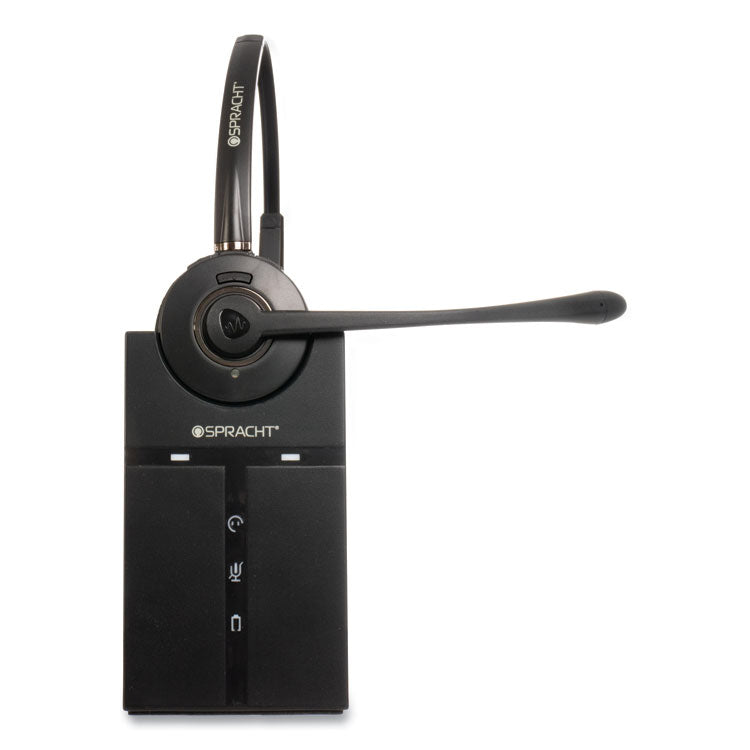 ZuM Maestro DECT Binaural Over The Head Headset, Black