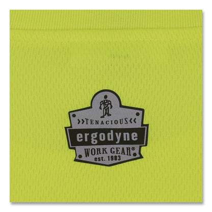 GloWear 8091 Non-Certified Hi-Vis Long Sleeve Shirt, 4X-Large, Lime