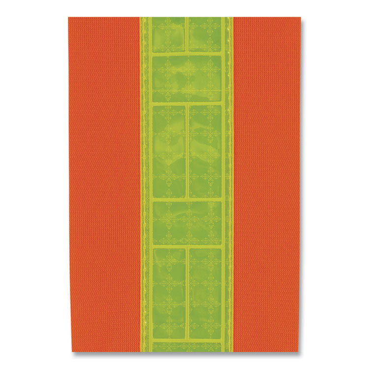 GloWear 8140BA Class 1 Breakaway Sash, Polyester, 3X-Large Plus, Orange