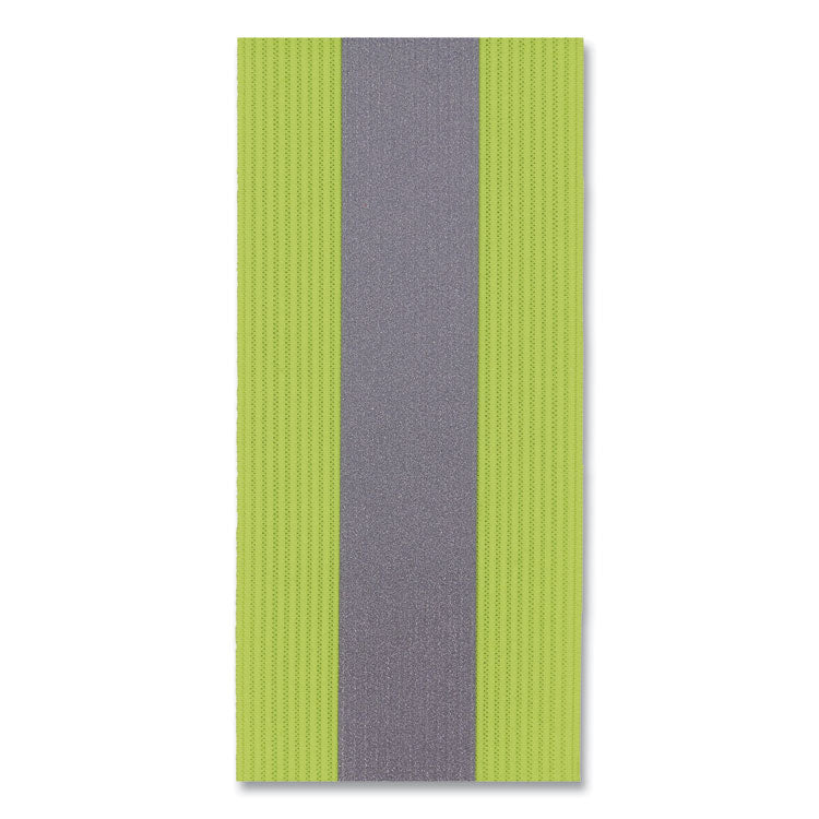 GloWear 8001 Hi-Vis Arm and Leg Band with Sanp Closure, Small/Medium, Lime