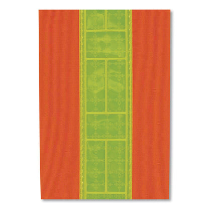 GloWear 8140BA Class 1 Breakaway Sash, Polyester, X-Large/2X-Large, Orange