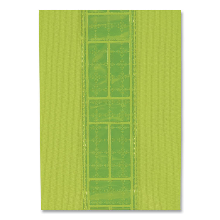 GloWear 8140BA Class 1 Breakaway Sash, Polyester, Medium/Large, Lime