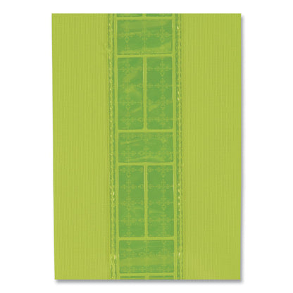 GloWear 8140BA Class 1 Breakaway Sash, Polyester, Medium/Large, Lime
