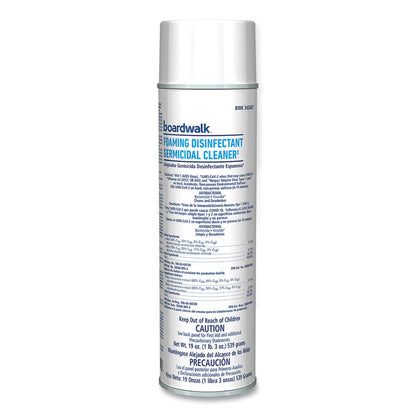 Foaming Disinfectant Germicidal Cleaner, Flowery Scent, 19 oz Aerosol Spray, 12/Carton