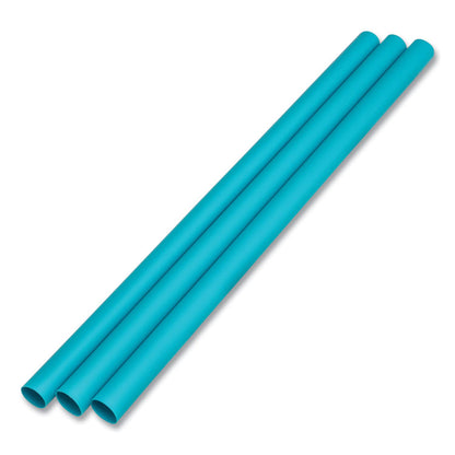 Marine Biodegradable Straws, 7.75", Ocean Blue,  6,000/Carton