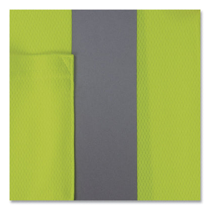 GloWear 8295 Class 2 Hi-Vis Polo Shirt, X-Large, Lime