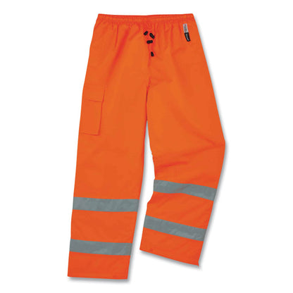 GloWear 8925 Class E Hi-Vis Thermal Pants, Large, Orange