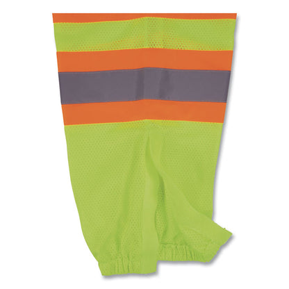 GloWear 8911 Class E Two-Tone Pants, 4X-Large/5X-Large, Lime