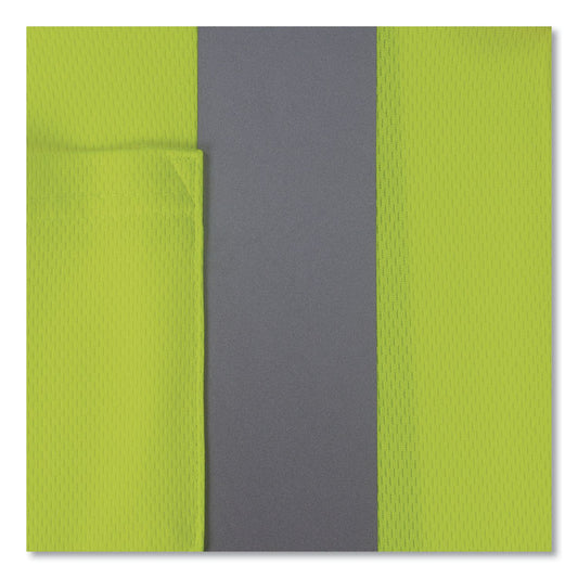 GloWear 8295 Class 2 Hi-Vis Polo Shirt, 3X-Large, Lime