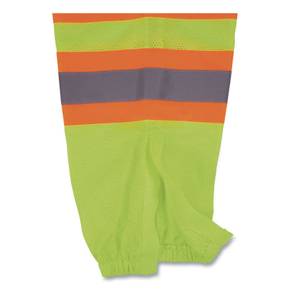 GloWear 8911 Class E Two-Tone Pants, Small/Medium, Lime