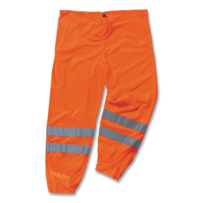 GloWear 8910 Class E Hi-Vis Pants, 4X-Large/5X-Large, Orange