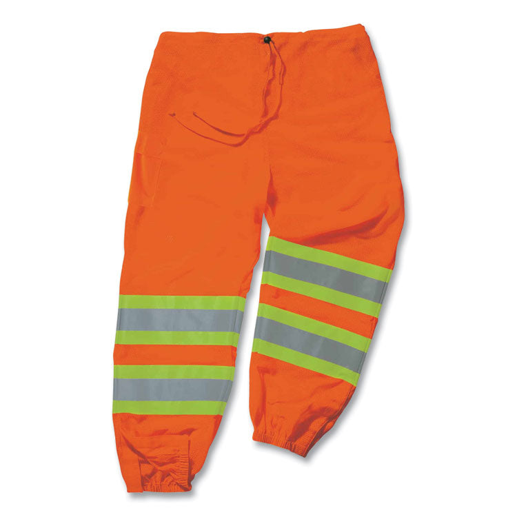 GloWear 8911 Class E Two-Tone Pants, Large/X-Large, Orange