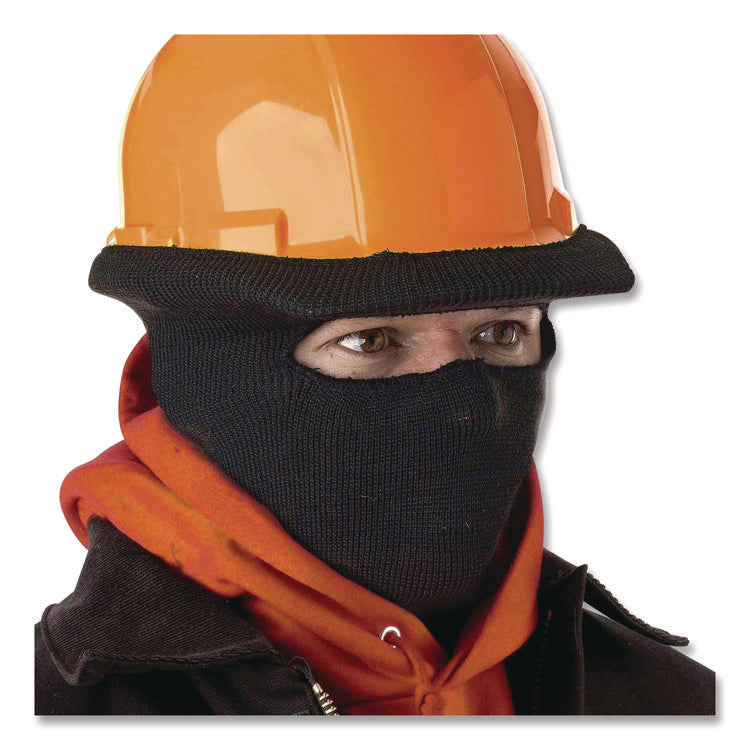 N-Ferno 6815 Full Face Stretch Cap, Polyester, One Size Fits Most, Black