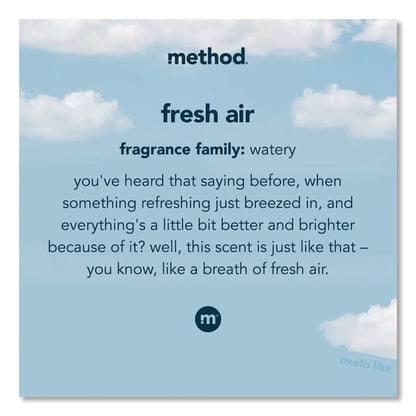 Laundry Detergent, Fresh Air Scent, 53.5 oz Bottle, 4/Carton