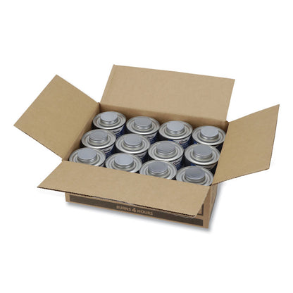 Handy Wick Chafing Fuel, Diethylene Glycol, 4 Hour Burn, 4.84 oz Can, 24/Carton