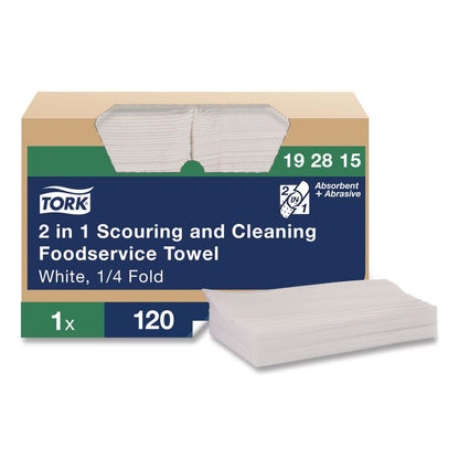 2 in 1 Wiper, 1-Ply, 13" x 21", White, 120/Carton