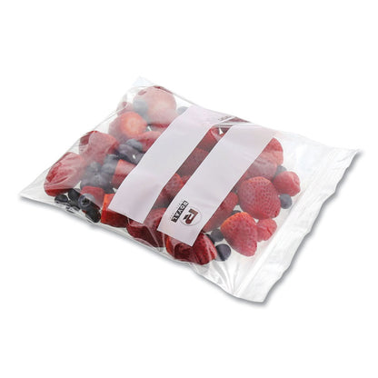 Zipper Bags, Quart, 1.73 mil, 7" x 7.99", Clear, 500/Carton