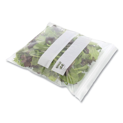 Zipper Bags, Gallon, 1.73 mil, 10.5" x 10.98", Clear, 250/Carton
