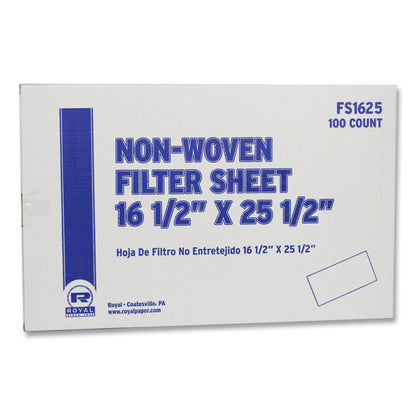 Filter Sheet, 16.5 x 25.5, 100/Carton