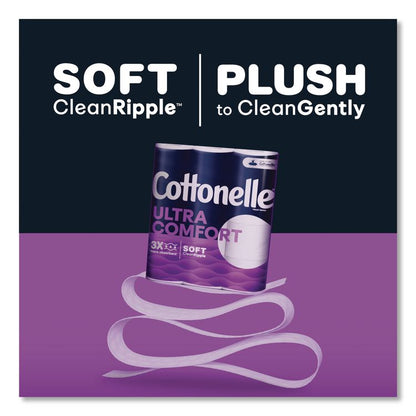 Ultra ComfortCare Toilet Paper, Soft Tissue, Septic Safe, 2-Ply, White, 284 Sheets/Roll, 12 Rolls/Pack, 48 Rolls/Carton