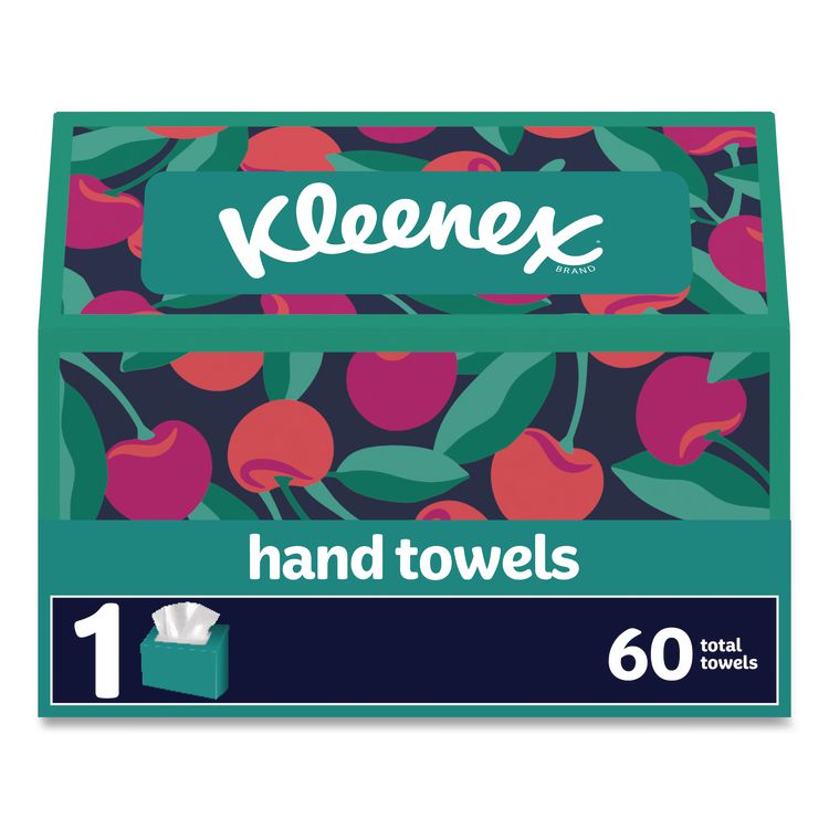 Everyday Hand Towels, 1-Ply, 8 x 9.1, White, 60 Towels/Box