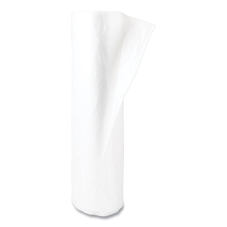 High-Density Commercial Can Liner Value Pack, 45 gal, 14 mic, 40" x 46", Natural, Interleaved Roll, 25 Bags/Roll, 10 Rolls/CT