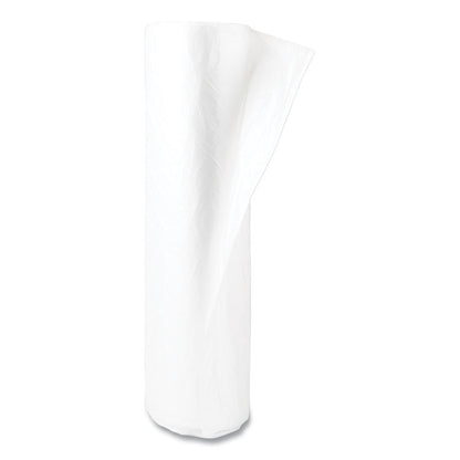 High-Density Commercial Can Liner Value Pack, 45 gal, 14 mic, 40" x 46", Natural, Interleaved Roll, 25 Bags/Roll, 10 Rolls/CT