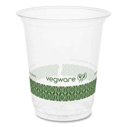 76-Series Cold Cup, 7 oz, Plastic, Clear/Green, 1,000/Carton