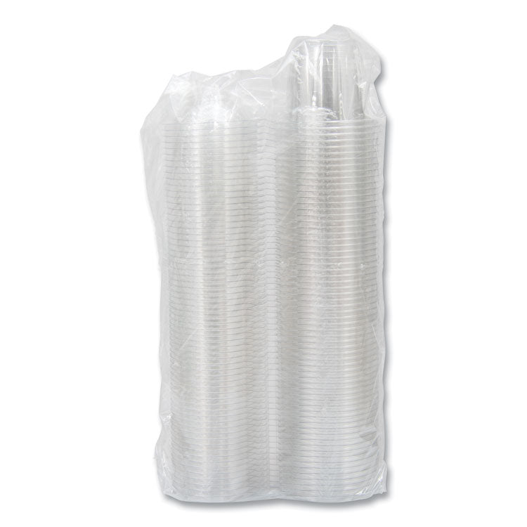 SafeSeal Tamper-Resistant, Tamper Evident Bowls, Dome Lid, 12 oz, 4.36 x 8.84 x 4.52, Clear, Plastic, 256/Carton