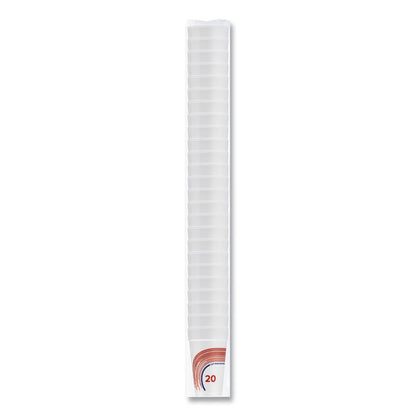 Breeze Hot/Cold Insulated Foam Drinking Cups, 20 oz, Red/White/Blue, 500/Carton