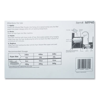 Filter Powder, 25 L, 40 lbs Box