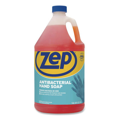 Antibacterial Hand Soap Refill, Fragrance-Free, 1 gal, 4/Carton
