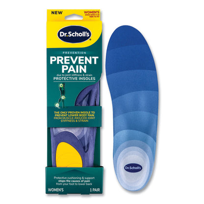Prevent Pain Protective Insoles for Women, Women's Sizes 6 to 10, Purple