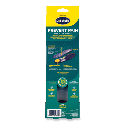Prevent Pain Protective Insoles for Women, Women's Sizes 6 to 10, Purple