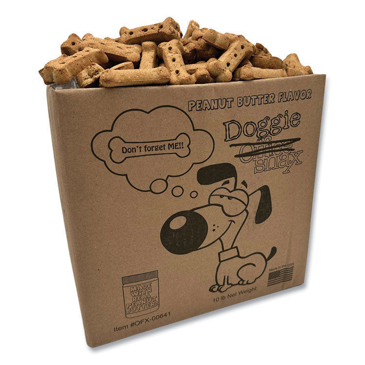 Doggie Biscuits, Peanut Butter, 10 lb Box