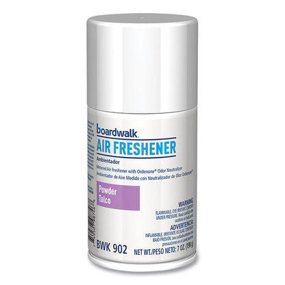 Metered Air Freshener Refill, Powder Mist, 7 oz Aerosol Spray, 12/Carton