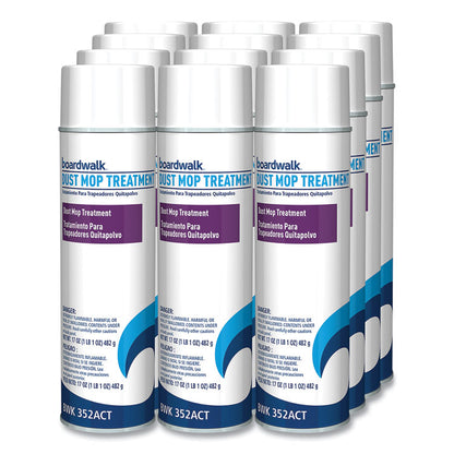 Dust Mop Treatment, Pine Scent, 17 oz Aerosol Spray, 12/Carton