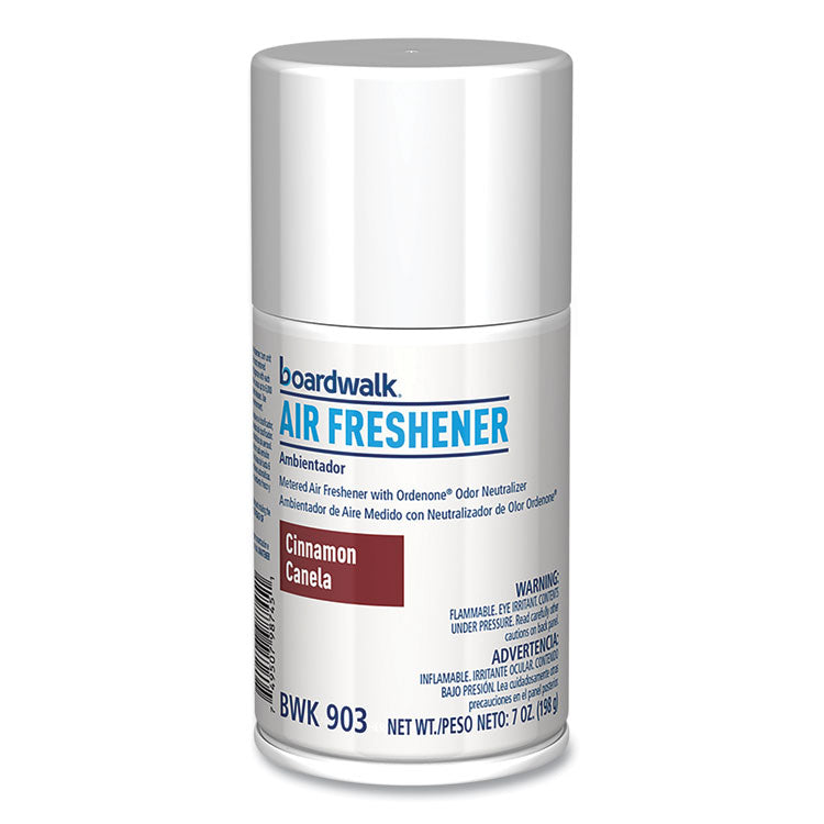Metered Air Freshener Refill, Cinnamon Sunset, 7 oz Aerosol Spray, 12/Carton