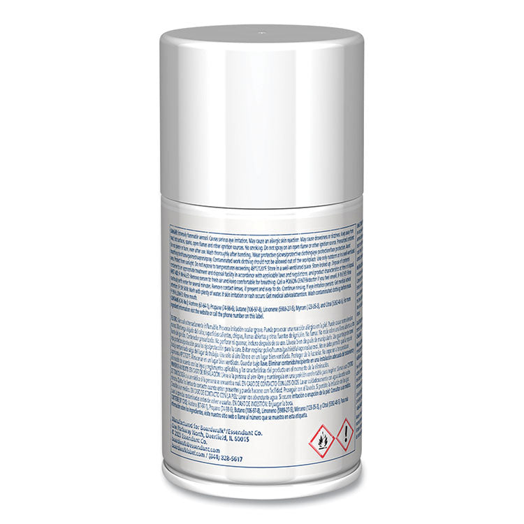 Metered Air Freshener Refill, Citrus Sunrise, 7 oz Aerosol Spray, 12/Carton