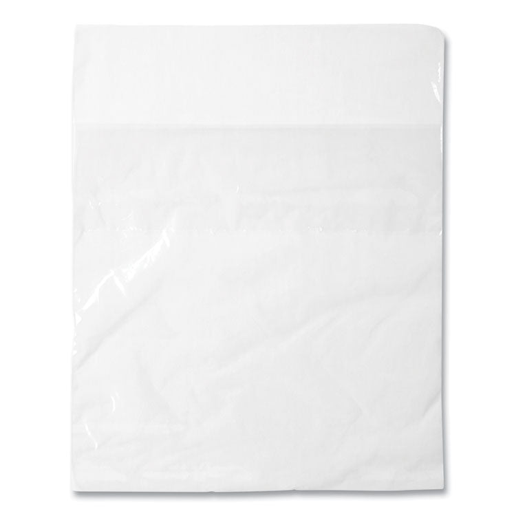 Flip Top Bag, 0.65 mil, 7" x 7", Clear, 2,000/Carton