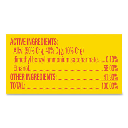 Disinfectant Spray, Original Scent, 19 oz Aerosol Spray
