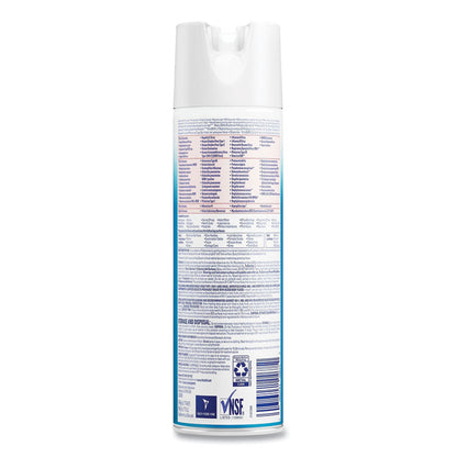 Disinfectant Spray, Fresh Scent, 19 oz Aerosol Spray, 12/Carton