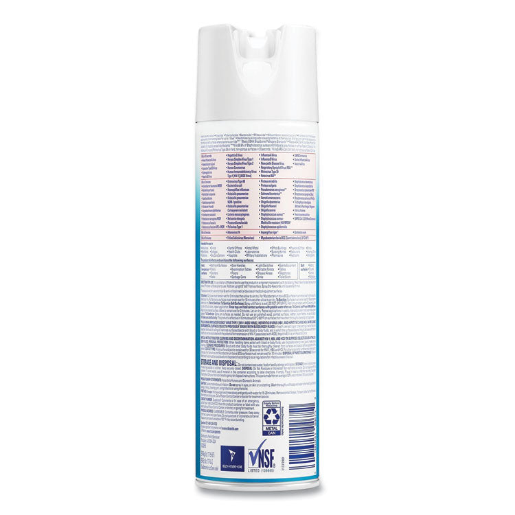 Disinfectant Spray, Fresh Scent, 19 oz Aerosol Spray