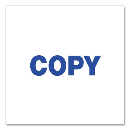 Message Stamp, COPY, Pre-Inked One-Color, Blue