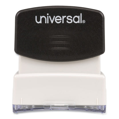 Message Stamp, SCANNED, Pre-Inked One-Color, Blue