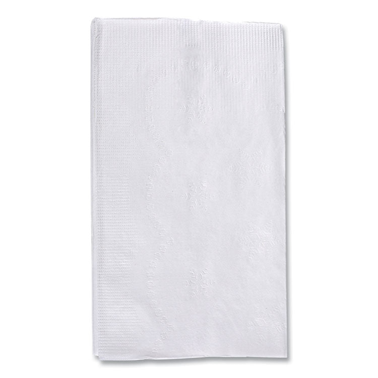 1/8-Fold Dinner Napkins, 2-Ply, 15 x 17, White, 150/Pack, 20 Packs/Carton