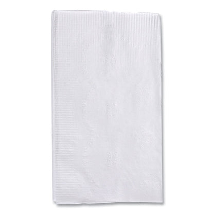 1/8-Fold Dinner Napkins, 2-Ply, 15 x 17, White, 150/Pack, 20 Packs/Carton