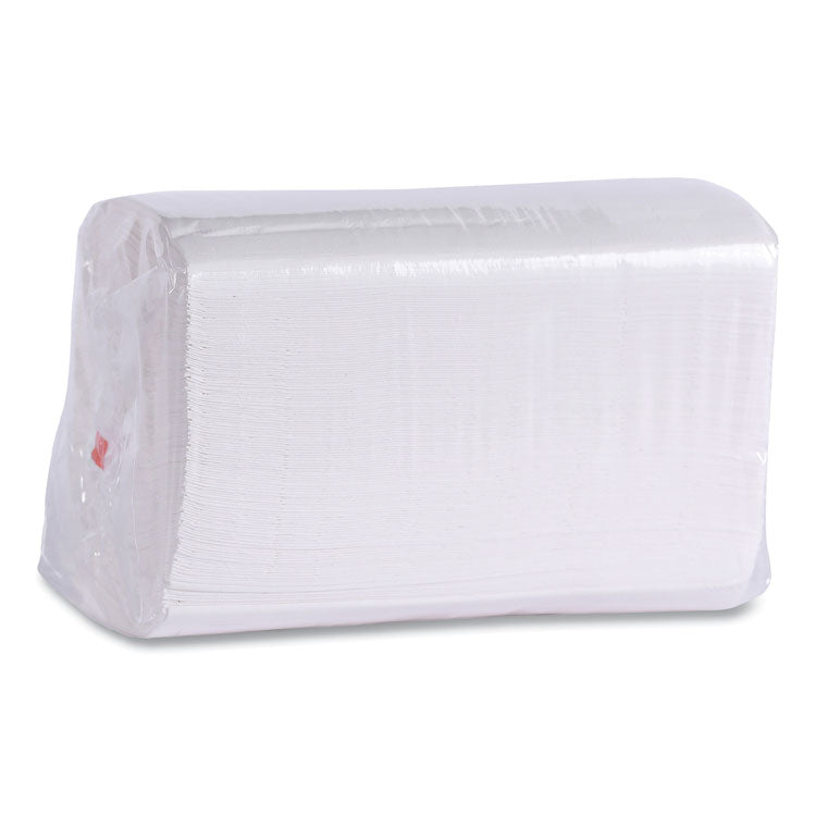 1/8-Fold Dinner Napkins, 2-Ply, 15 x 17, White, 150/Pack, 20 Packs/Carton