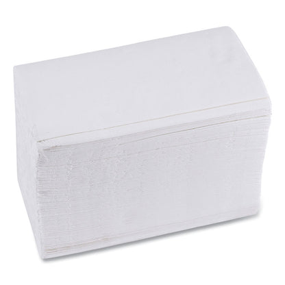 1/8-Fold Dinner Napkins, 2-Ply, 15 x 17, White, 150/Pack, 20 Packs/Carton
