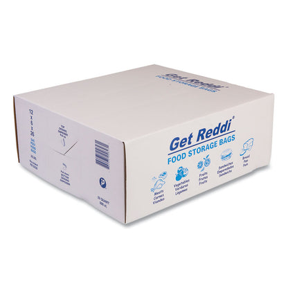 Silverware Bags, 0.7 mil, 3.5" x 1.5" x 10", Clear, 2,000/Carton